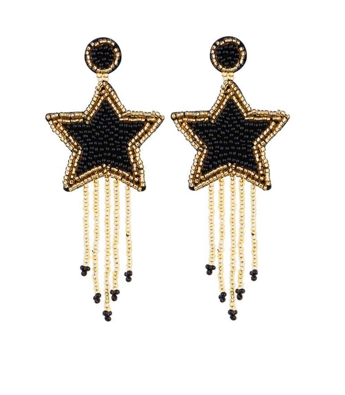 Star Tassel Earrings