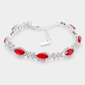 Marquise Stone Bracelet