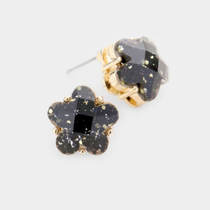 Glitter Stud Earrings