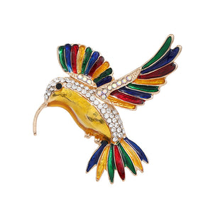 Kingfisher Brooch