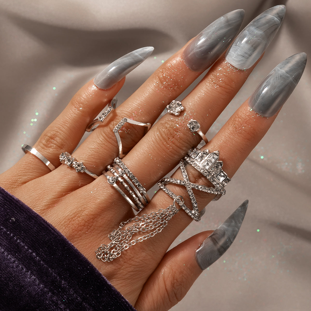 The Glam Ring Set