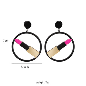 Say Yes To  Lipstick Earrings