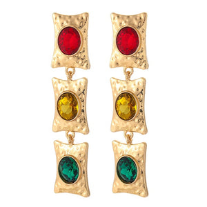 Traffic Light Earrings