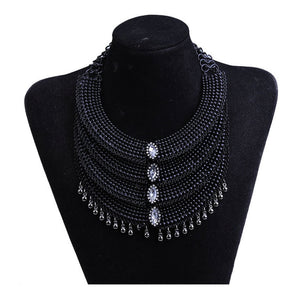 The Black Statement Necklace