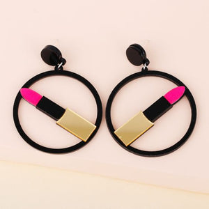 Say Yes To  Lipstick Earrings