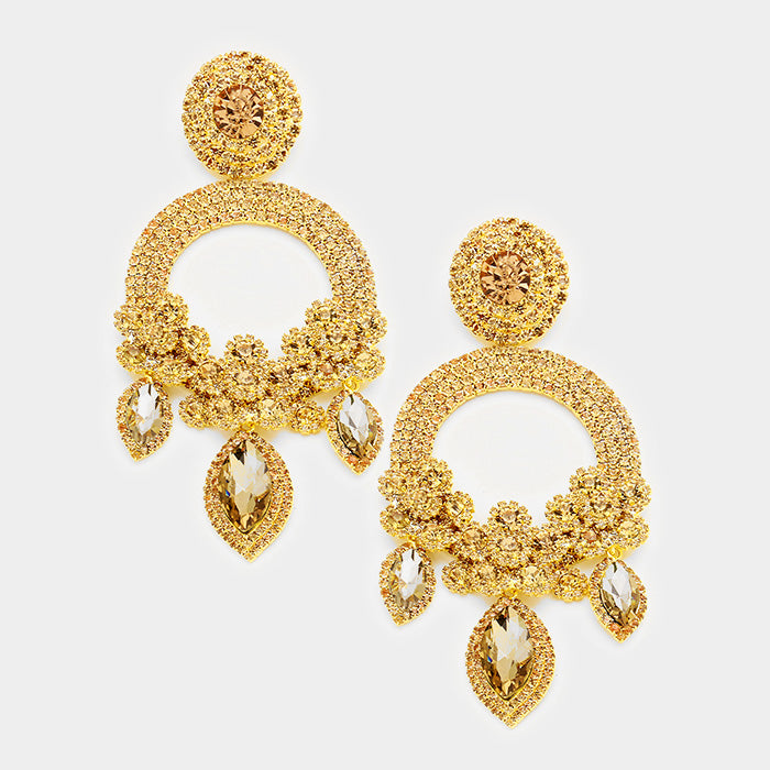 The Sparkling Glamour Earrings