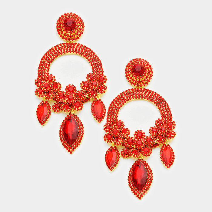 The Sparkling Glamour Earrings