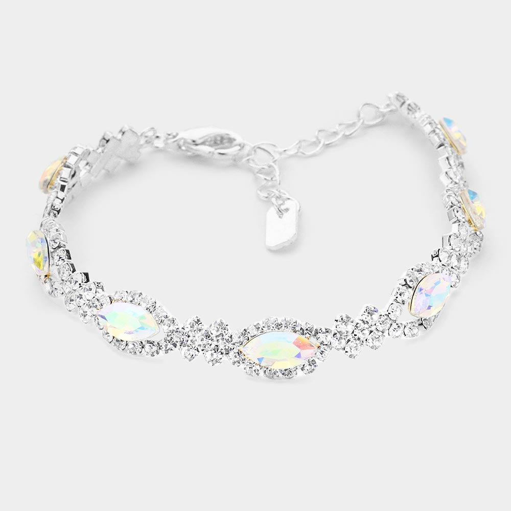 Marquise Stone Bracelet