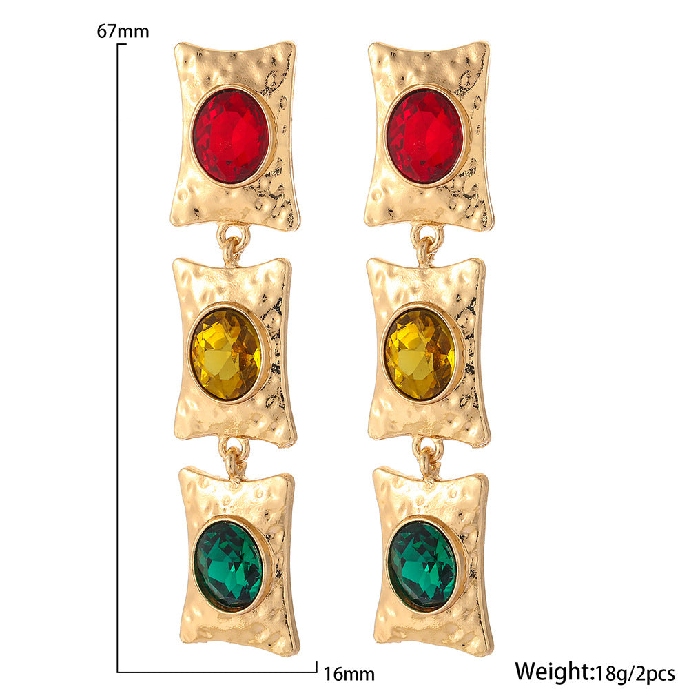 Traffic Light Earrings