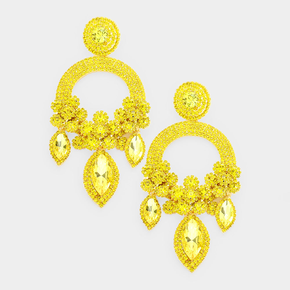 The Sparkling Glamour Earrings