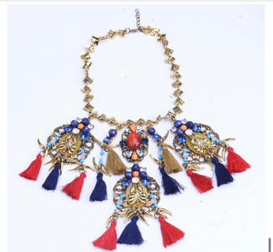 Vintage  Tassel Necklace