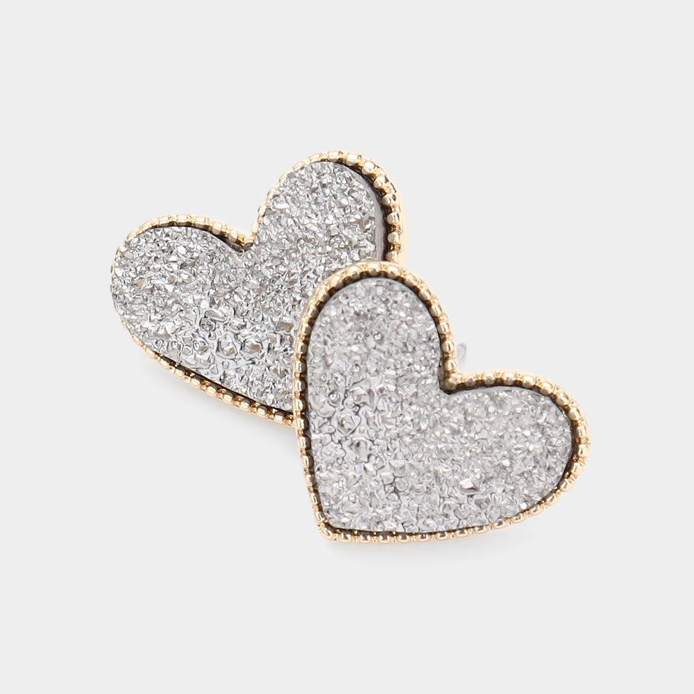 Heart Studs