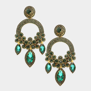 The Sparkling Glamour Earrings