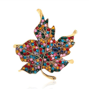 Fall Leaf  Brooch